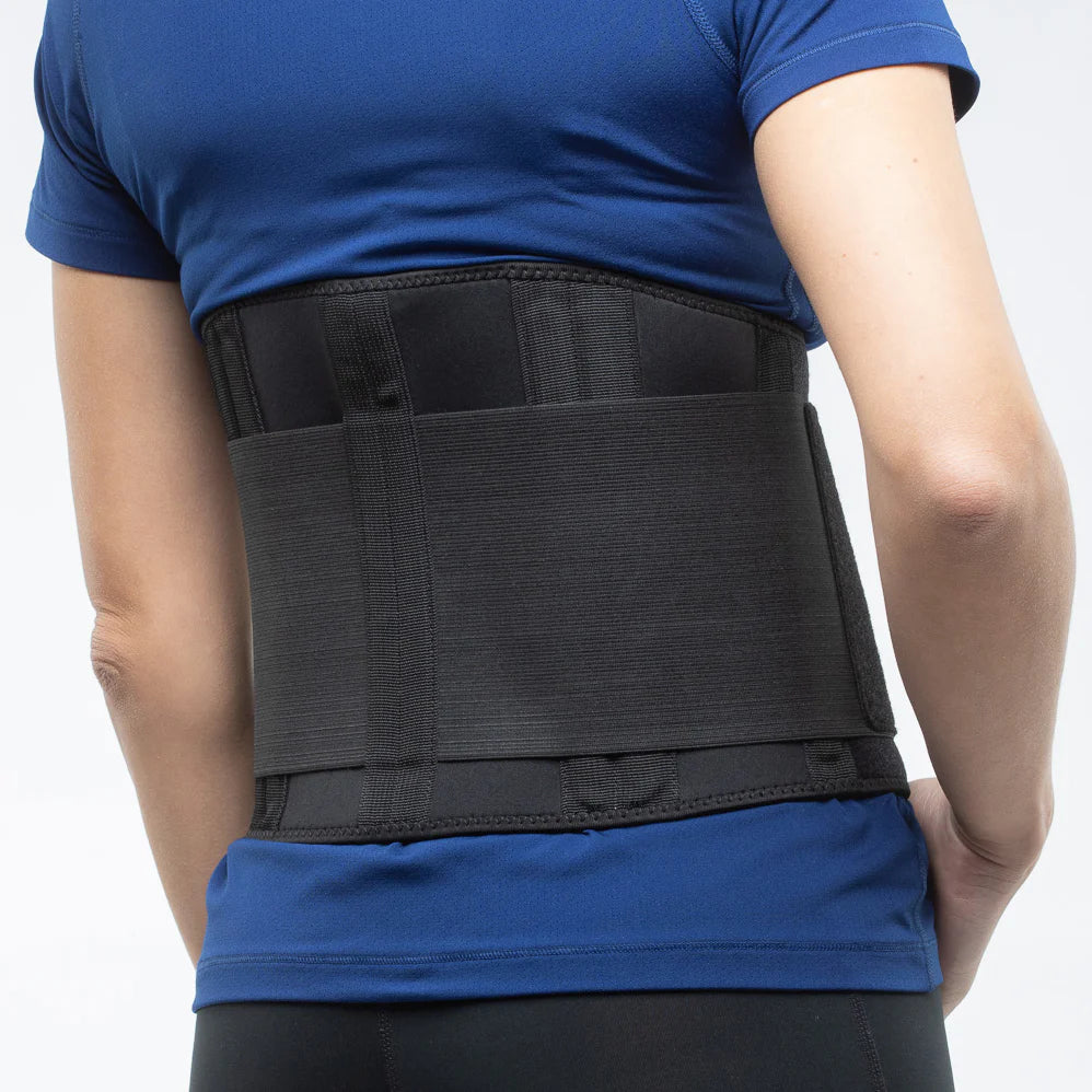 Lower Back Brace Pain Relief - Lumbar Support Belt for Women and Men -  Adjustable Waist Straps for Sciatica, Spinal Stenosis, Scoliosis or  Herniated Disc 